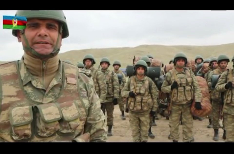 Azərbaycan ordusu daim yüksək döyüş ruhundadır-VİDEO