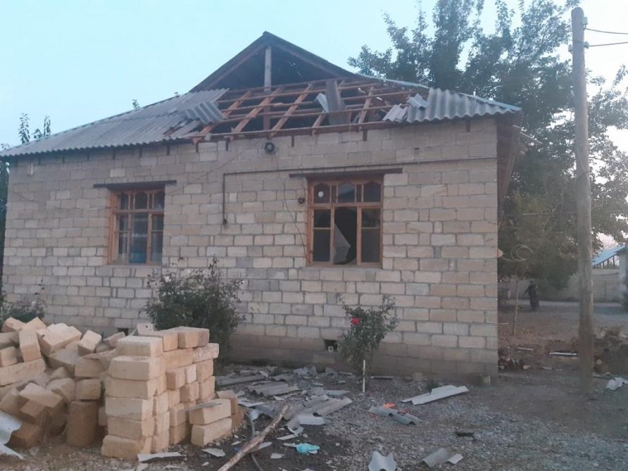 FHN: Ermənistan humanitar atəşkəs rejimini kobudcasına pozaraq mülki obyektləri atəşə tutmaqda davam edir-VİDEO