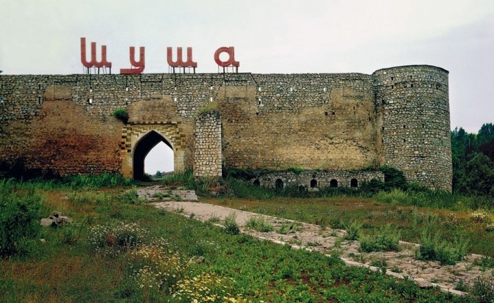 İşğaldan azad olunan Şuşanın kosmosdan görüntüsü - FOTO