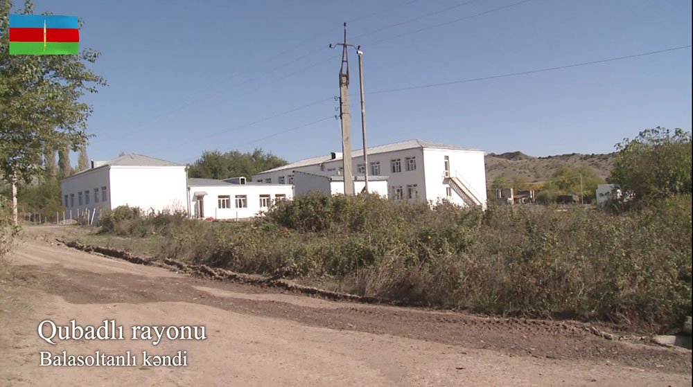 Qubadlı rayonunun işğaldan azad olunan Balasoltanlı kəndinin videogörüntüsü - VİDEO
