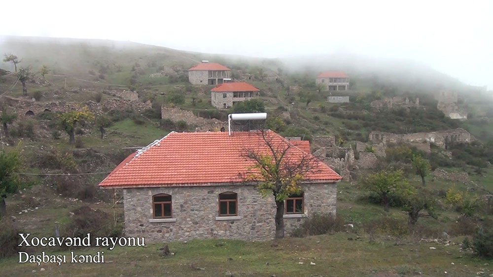 Xocavənd rayonunun işğaldan azad olunan Daşbaşı kəndindən videoreportaj – VİDEO