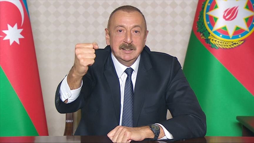 Prezident: Ermənistan məğlub edilmiş ölkədir, Azərbaycan zəfər çalmış ölkədir
