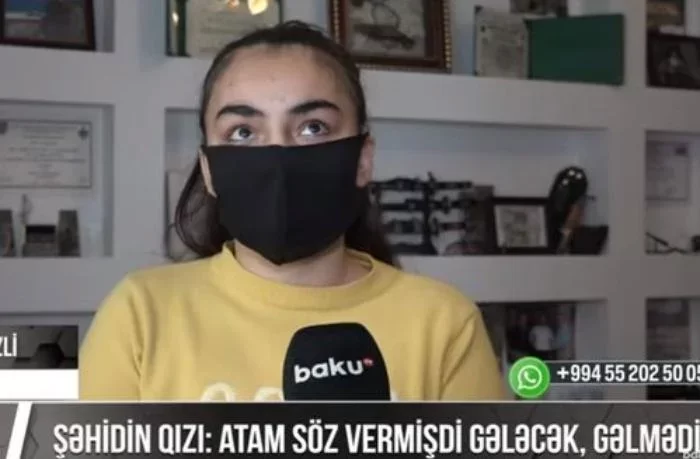 Şəhid polkovnik-leytenantın qızı: “Atam söz vermişdi ki, gələcək, gəlmədi” — VİDEO