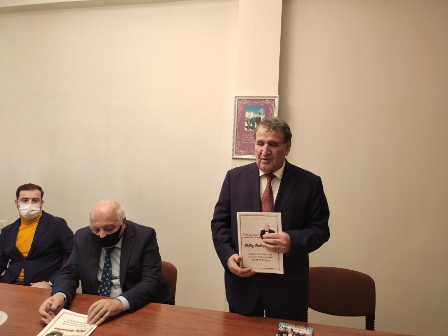 Xalq artisti Tofiq Bakıxanovun “Naxçıvan-Simfonietta” kitabının təqdimatı olub  FOTO