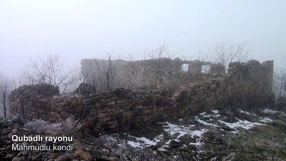 Qubadlı rayonunun Mahmudlu kəndindən videogörüntülər - VİDEO