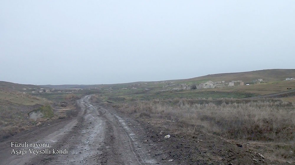 Füzuli rayonunun Aşağı Veysəlli kəndindən videogörüntülər - VİDEO