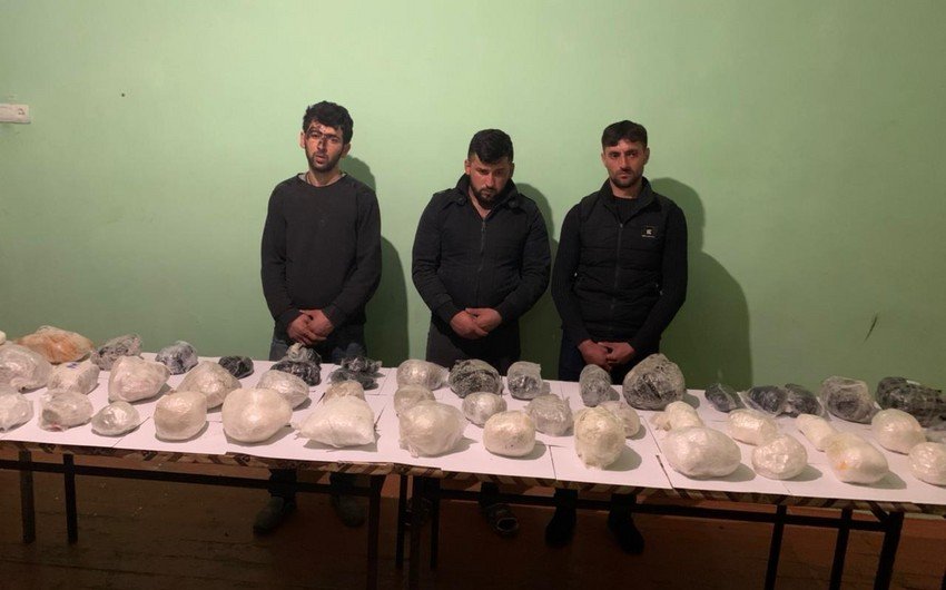 İrandan Azərbaycana 73 kq narkotikin gətirilməsinin qarşısı alınıb, saxlanılanlar var - FOTO