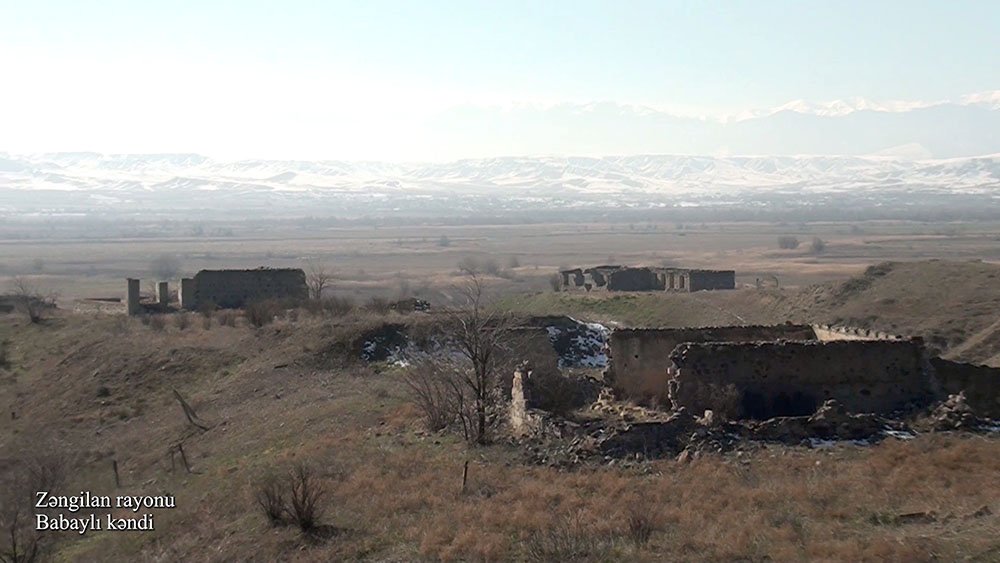 Zəngilan rayonunun Babaylı kəndindən videogörüntülər – VİDEO + FOTO
