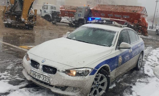 Qarlı hava nəticəsində Bakıda baş verən qəzaların sayı AÇIQLANDI - RƏSMİ