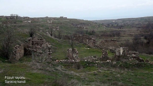 Füzulinin Saracıq kəndinin görüntüləri - VİDEO