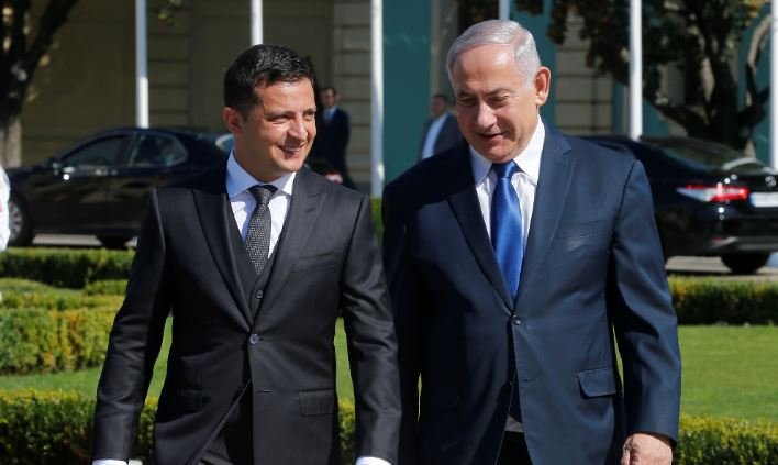 Zelenski Netanyahu ilə Donbası müzakirə etdi