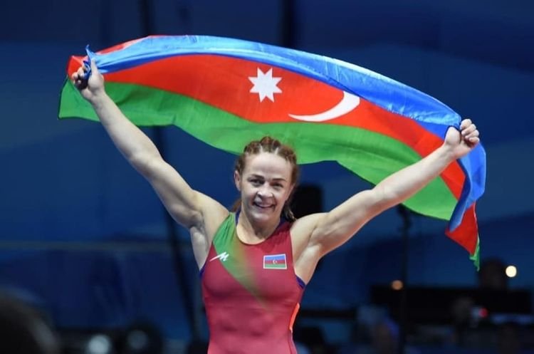 Mariya Stadnik 8-ci dəfə Azərbaycan bayrağını Avropada dalğalandırır