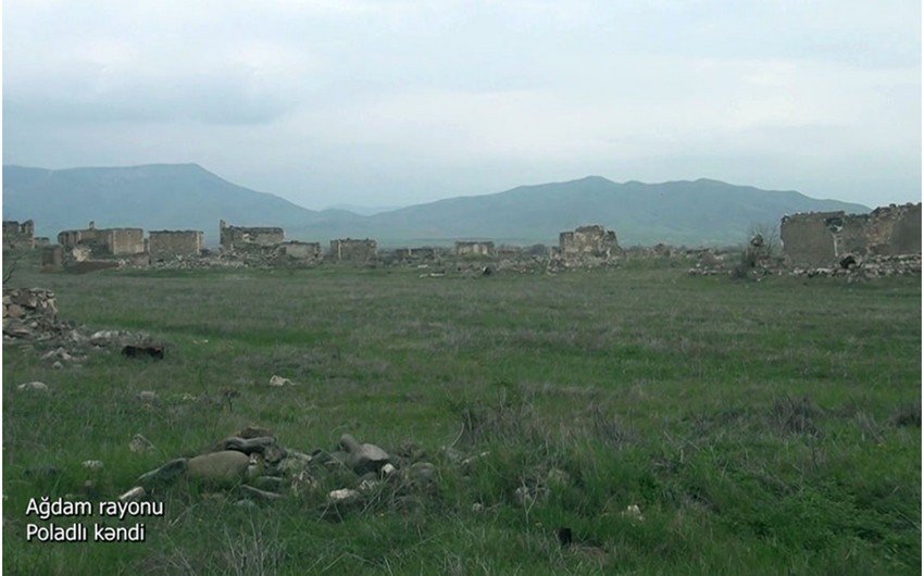 Ağdamın Poladlı kəndi