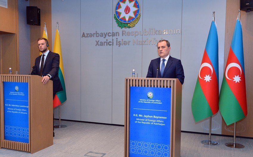 Nazirlik Azərbaycan və Litva XİN başçılarının görüşü barədə məlumat yayıb