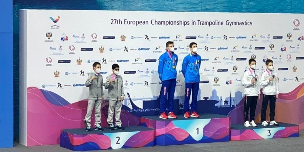 Gimnastlarımız Avropa çempionatında 3 medal qazanıblar