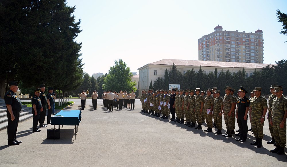 Azərbaycan Ordusunda hərbi beşnövçülük yarışları keçirilib