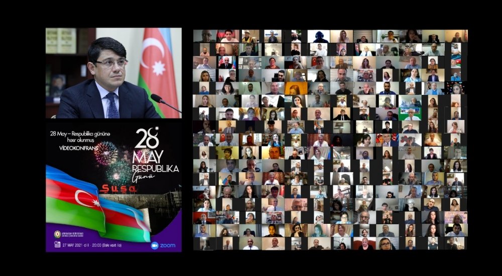 Dünya azərbaycanlıları Respublika Günündə bir araya gəlib