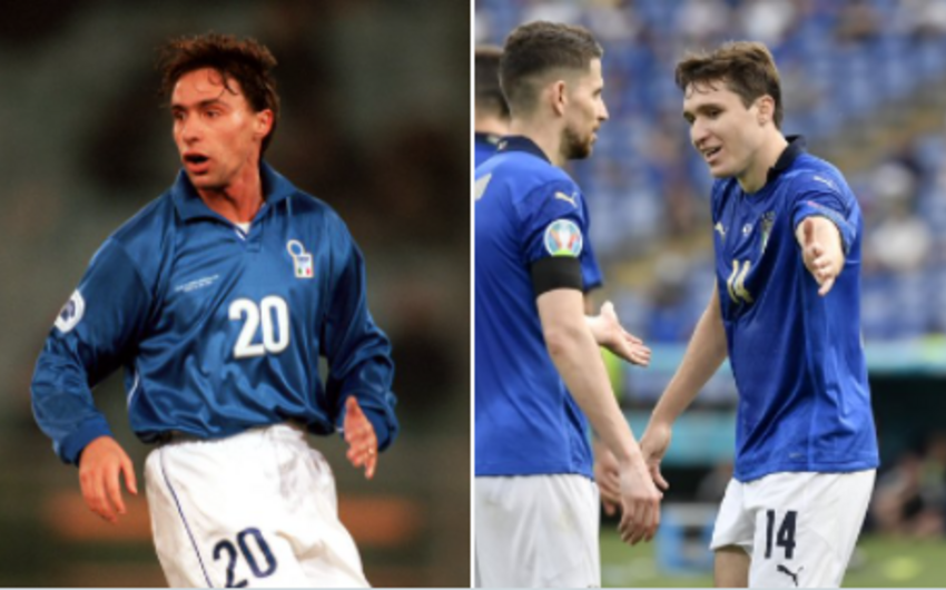 İtalyan ata və oğlu Avropanın futbol çempionatında qol vurub