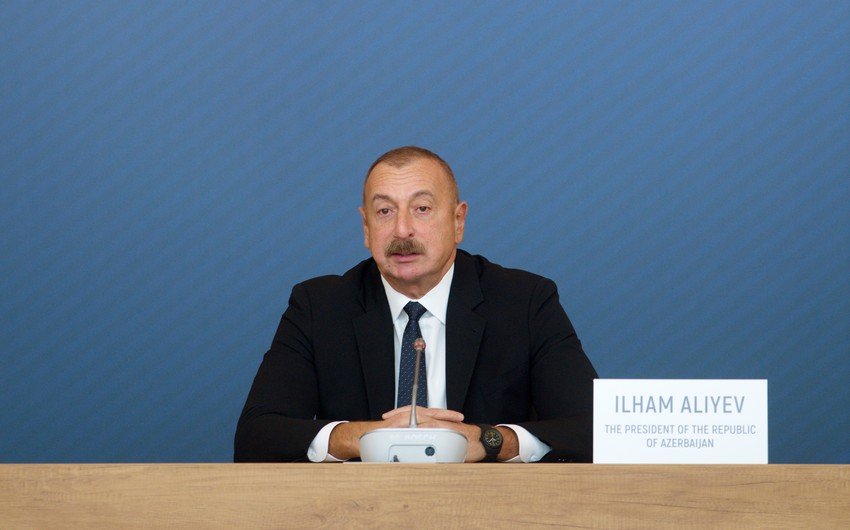 Prezident İlham Əliyev VIII Qlobal Bakı Forumunun açılış mərasimində iştirak edib