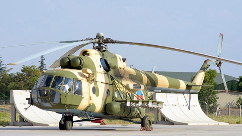 DSX-nin helikopteri uçuşa belə hazırlanırdı... - Mi-17-nin özəllikləri