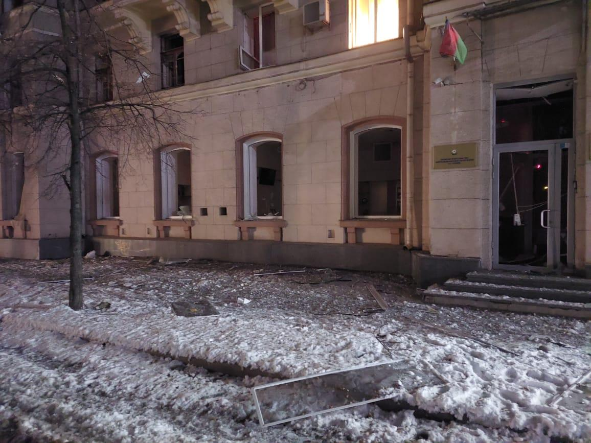 Azərbaycanın Xarkovdakı konsulluğunun binası hava hücumu zamanı dağıntılara məruz qaldı