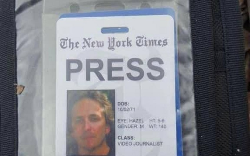 Ukraynada öldürülən jurnalist "New York Times"ın müxbiri deyil