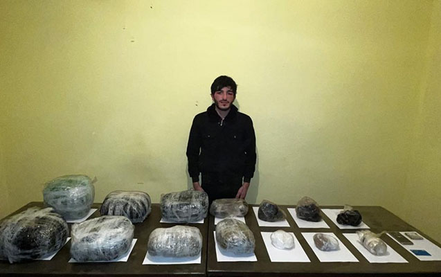 İrandan Azərbaycana külli miqdarda narkotik keçirilməsinin qarşısı alındı