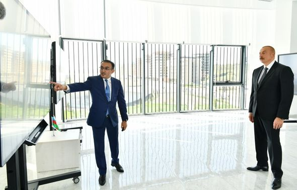 Prezident 2 saylı Sumqayıt regional “ASAN xidmət” mərkəzinin açılışında iştirak edib