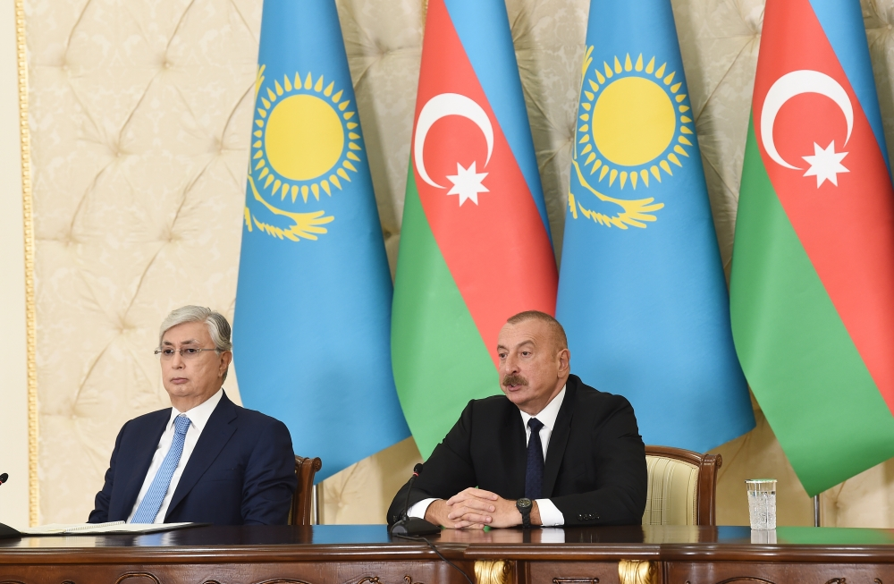 Prezidentin Qazaxıstan Respublikasının PrezidentiKasım-Jomart Tokayevlə görüşü