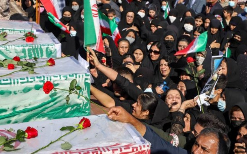 İranda etiraz aksiyaları zamanı 47-si uşaq olmaqla 378 nəfər öldürülüb