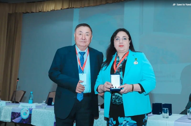 Azərbaycan Pediatrlar Assosiasiyasının sədri MDB ölkələrinin Pediatrları Federasiyası tərəfindən medalla təltif olunub