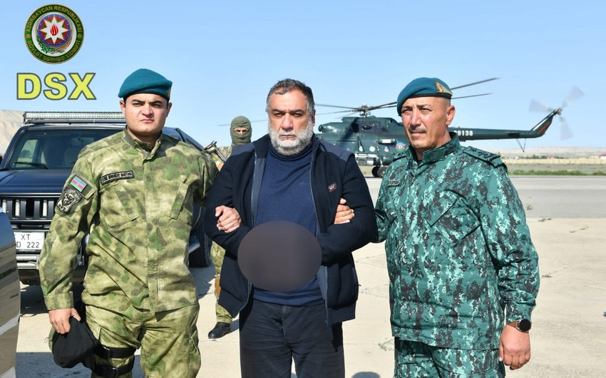 Ruben Vardanyan “Laçın” sərhəd-buraxılış məntəqəsində saxlanılıb, Bakıya gətirilib