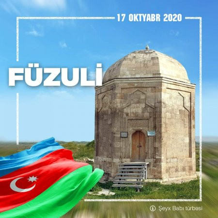 17 oktyabr Füzuli Şəhəri Günüdür