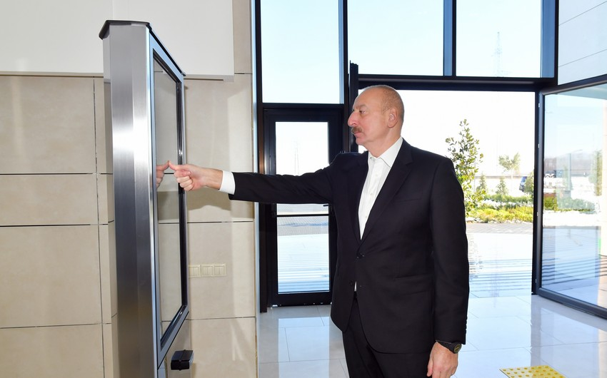 Prezident Lənkəran regional “ASAN xidmət” mərkəzinin açılışını edib