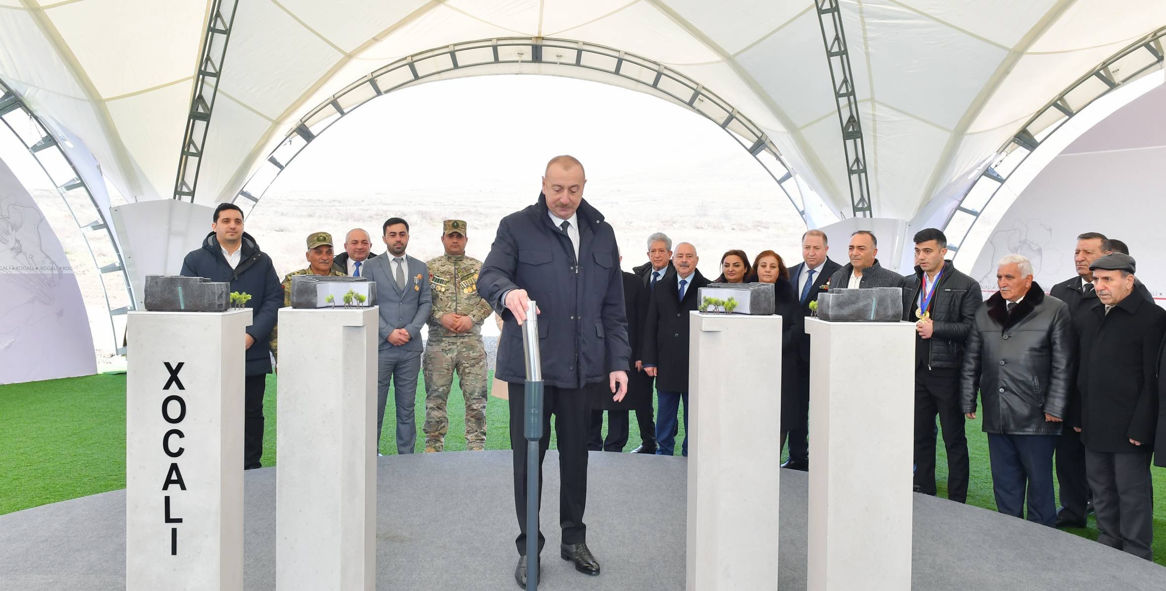 Prezident İlham Əliyevin cari ilin 26 fevral tarixində Xocalıda görüşü