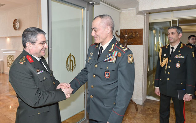 Hikmət Mirzəyev Türkiyənin ordu generalı ilə görüşüb