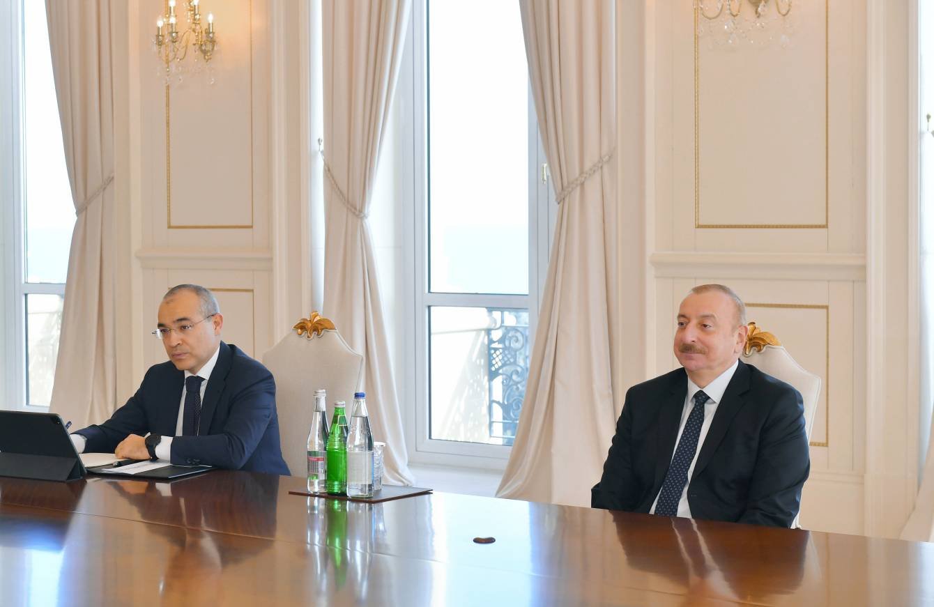 Prezident İlham Əliyevin cari ilin 28 fevral tarixində Mixael Harmsın rəhbərlik etdiyi nümayəndə heyəti ilə görüş keçirmişdir
