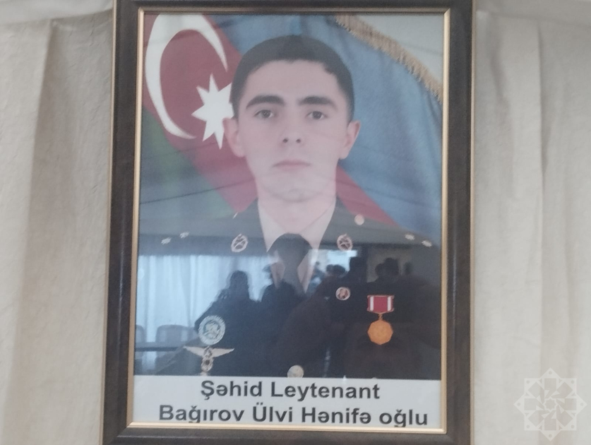 Şəhid Ülvi Bağırov dəfn edildi