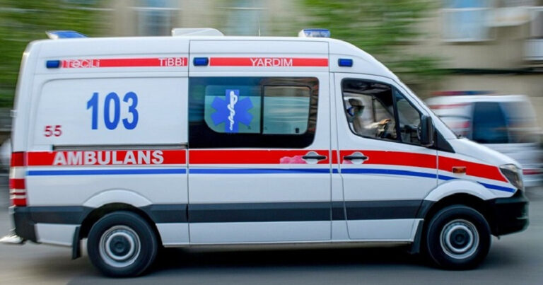 Bakıda ambulans piyadanı vurub öldürdü