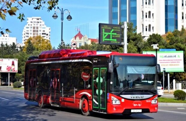 Sabahdan Bakıda bir sıra avtobusların hərəkət sxemi dəyişdiriləcək