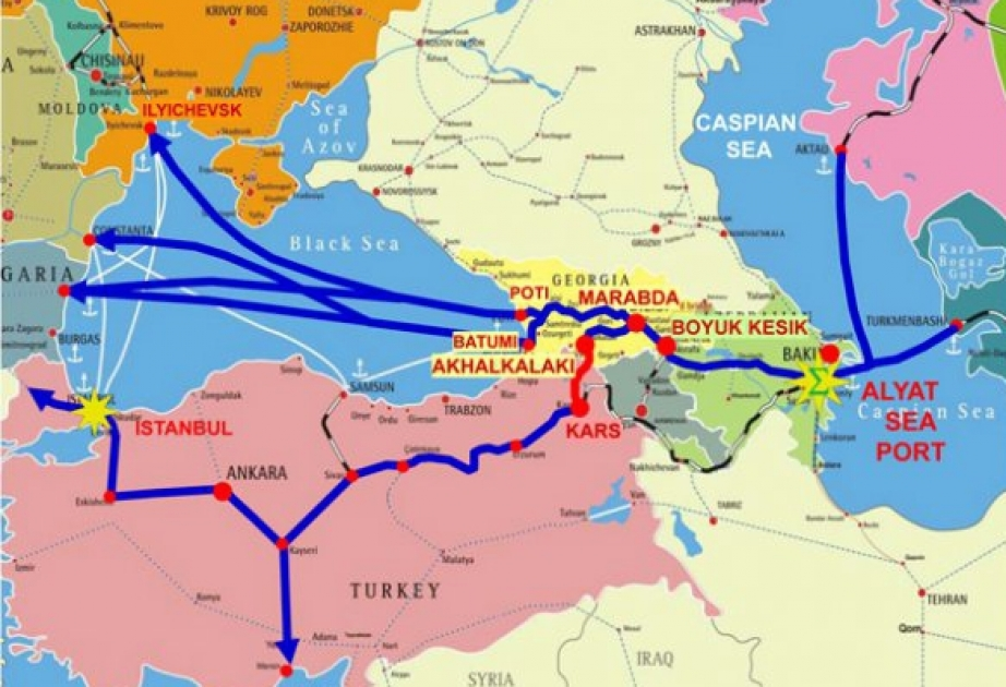 Azərbaycan  Avropa ilə Asiyanı birləşdirən körpüdür