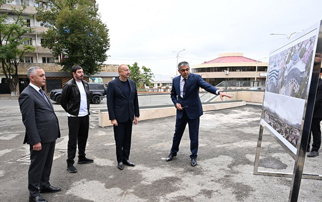 Prezident Xankəndidəki “Bulud”a baxdı