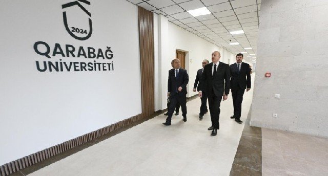 Qarabağ Universiteti ölkəmizin aparıcı ali məktəblərindən olacaq