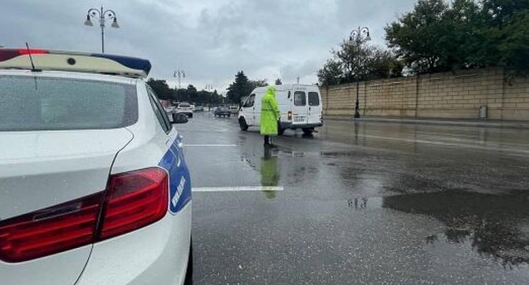 Bakının DYP İdarəsi yağışın törətdiyi fəsadlarla bağlı müraciət yayıb