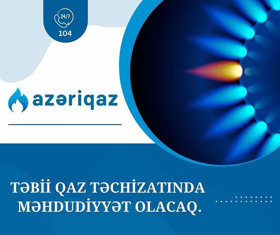 Sabah Bakının bu ərazilərində qaz olmayacaq