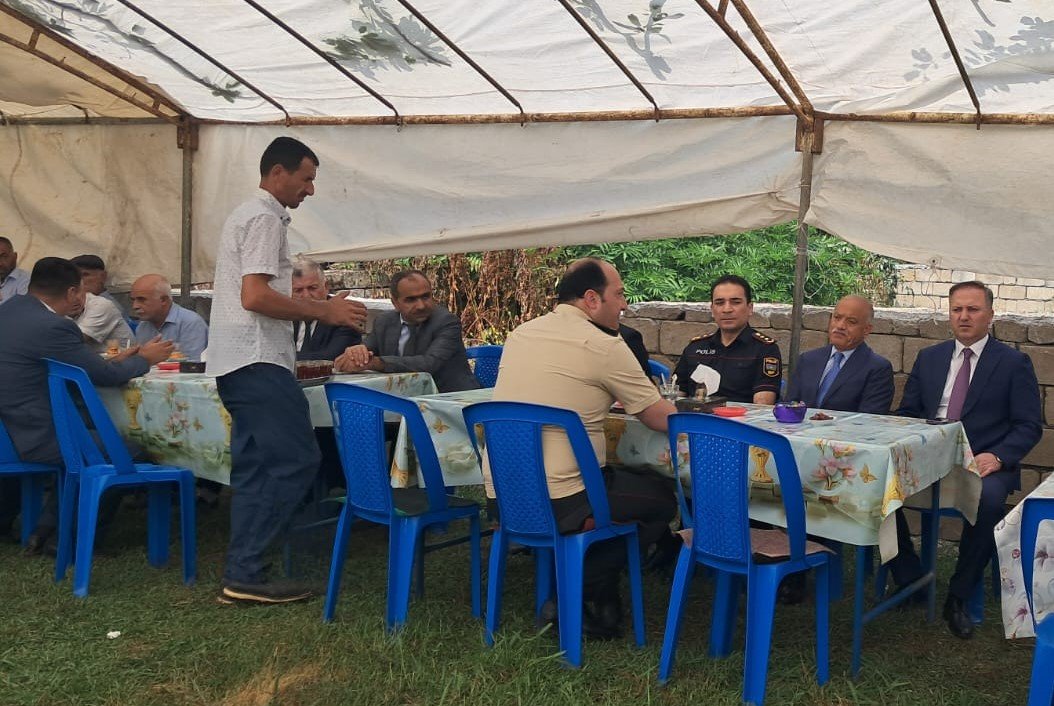 Rayon rəhbəri I Qarabağ müharibəsi əlilinin yas mərasimində iştirak etdi